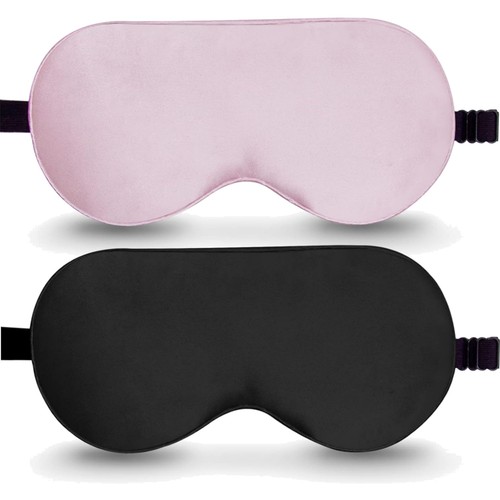 Seiden schlafmaske 2er pack - seiden-schlafmaske, 2er-pack