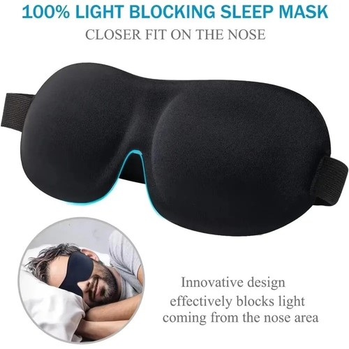 Schlafmaske ohne druck - 3d,
