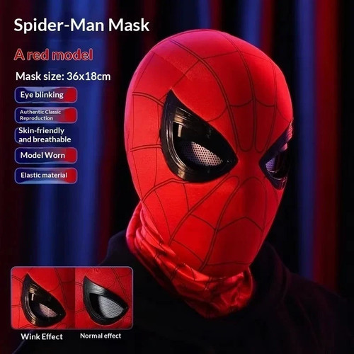 Spiderman maske erwachsene - spiderman,