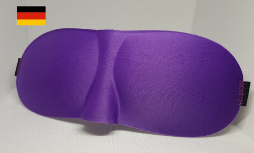 Reise schlafmaske lila - 3d,