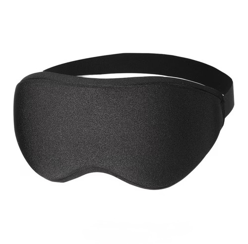 Schlafmaske schwarz - 3d,