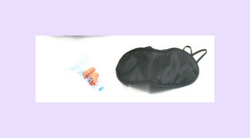 Schlafmaske ohrstöpsel set - schlafmaske, +